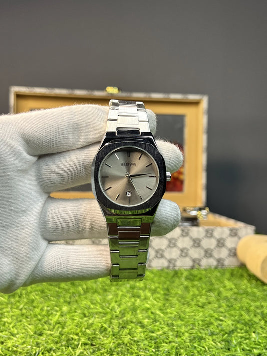 B.W Men's Luxury Quartz Watch - Precision Timekeeping