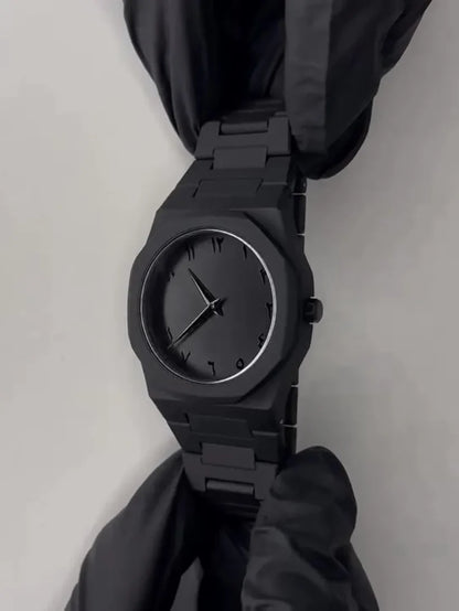 Arabic Black Aura Watch – All Black Edition