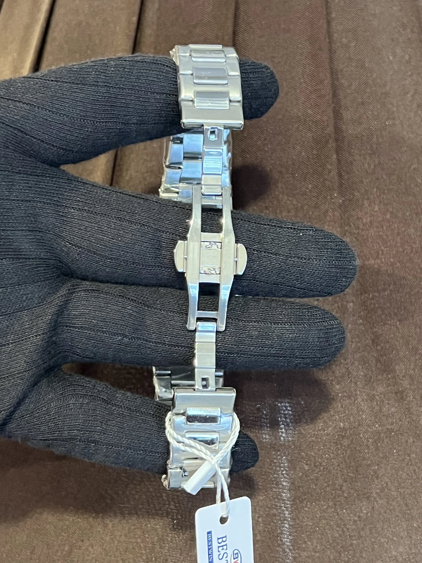 Premium Seastar Silver Chain Watch | With Classical Date Adjuster